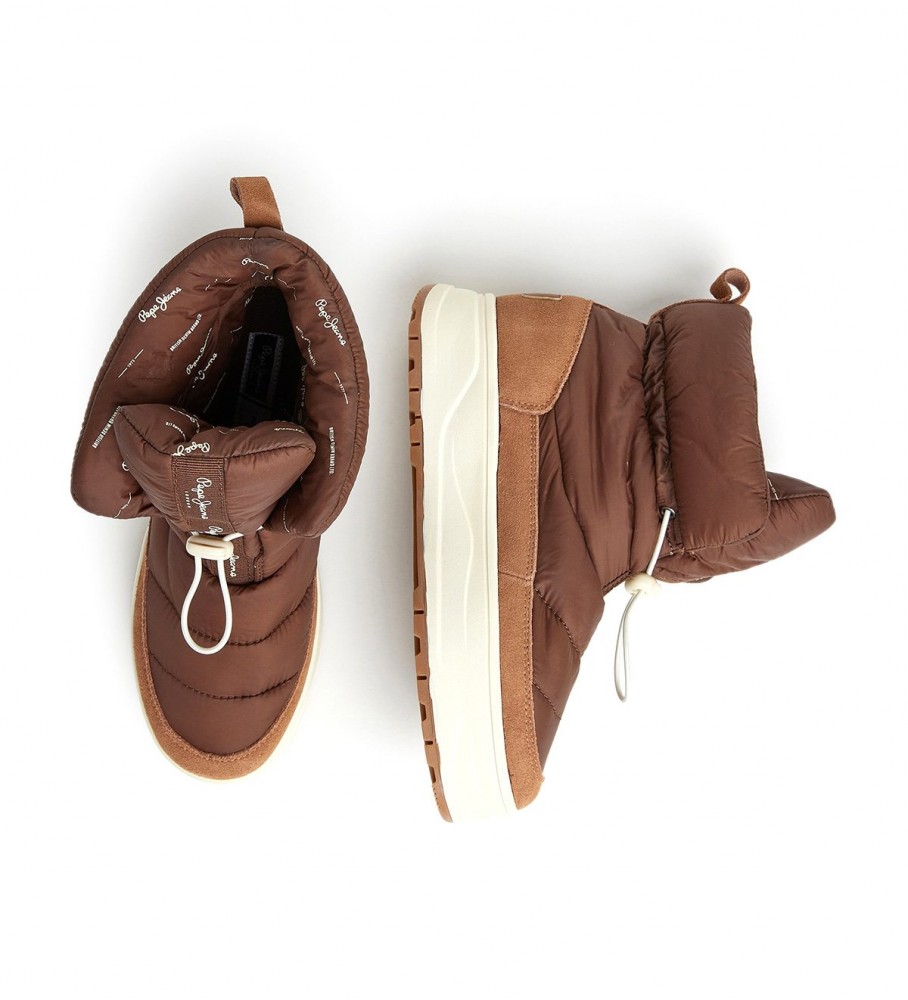 Botas de cano curto para neve Kore marrons da Pepe Jeans