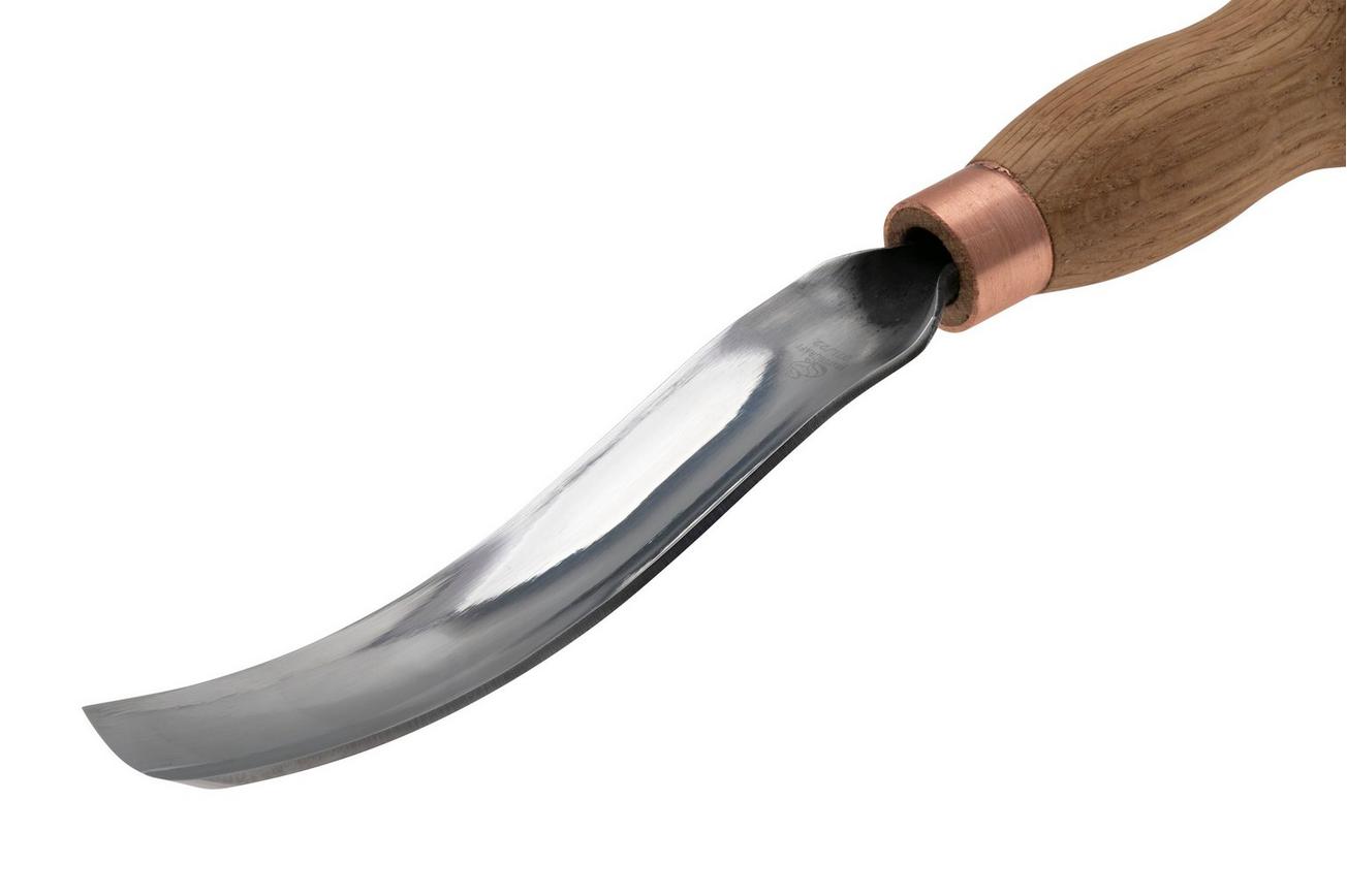BeaverCraft Long Bent Gouge G7L-22 Sweep 7L, 22 mm, guts