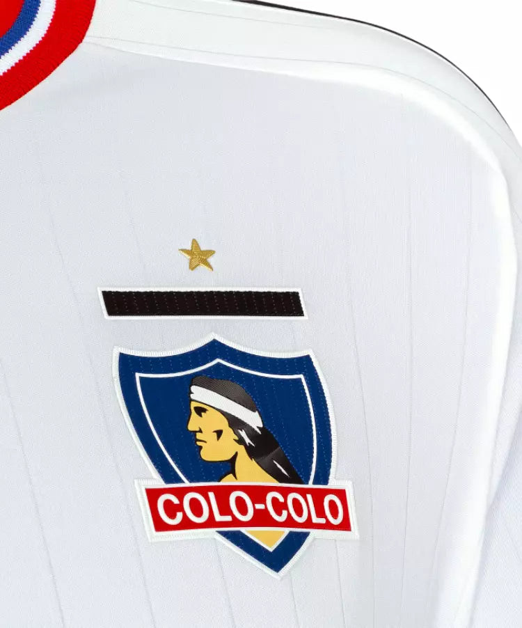 Colo-Colo Thuisshirt 2024   Bedrukking Vidal - Voetbalshirt Chili