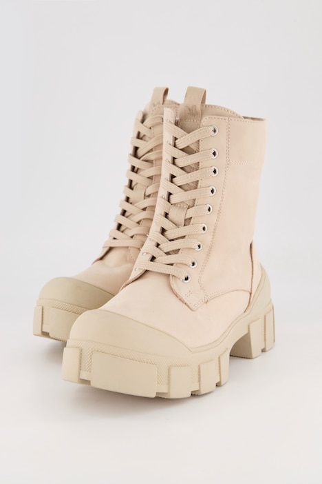 Caprice Leder-Boots, Reißverschluss, Komfortweite