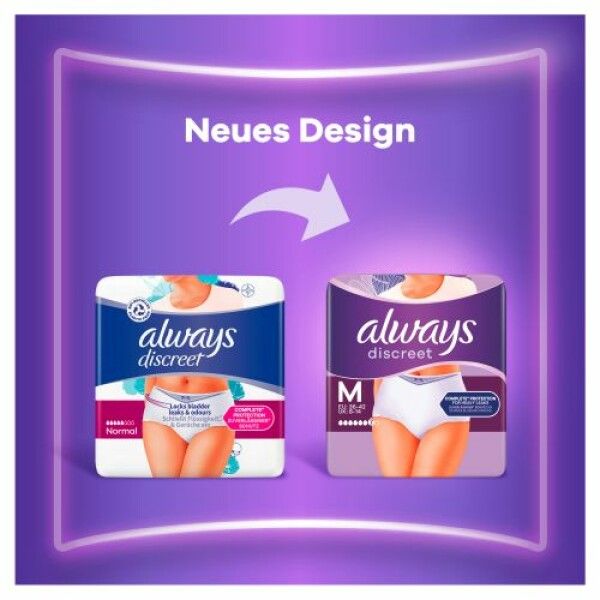 always - Inkontinenzeinlagen 