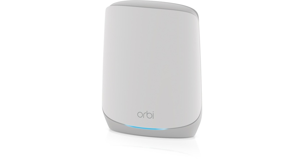 NetgearOrbi RBS760 Tri-band Mesh WiFi 6 Systeem Satelliet mesh access point  (Wit, Dekking tot 125 m²)