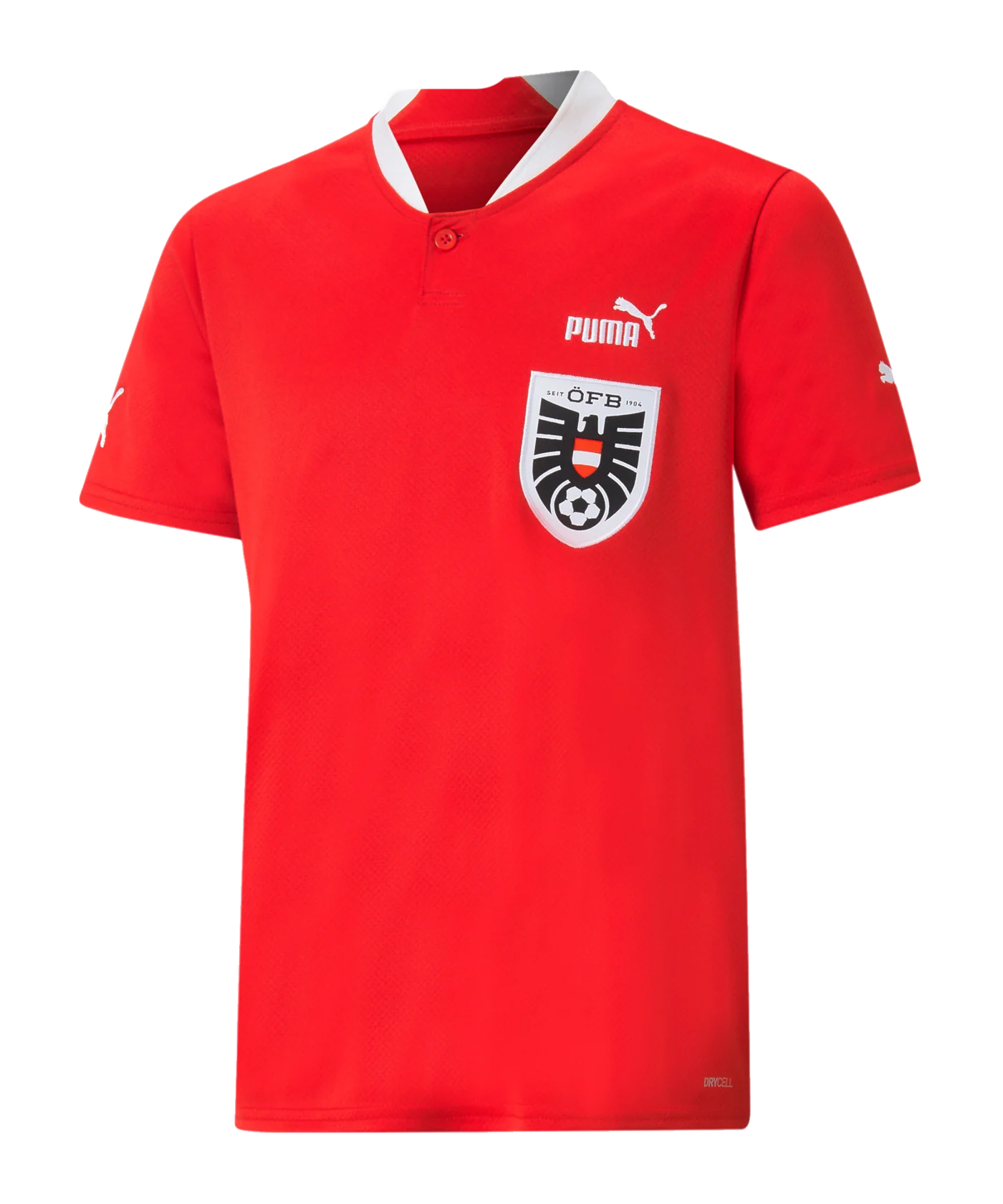 PUMA Österreich Trikot Home 2022 Kids Rot F01