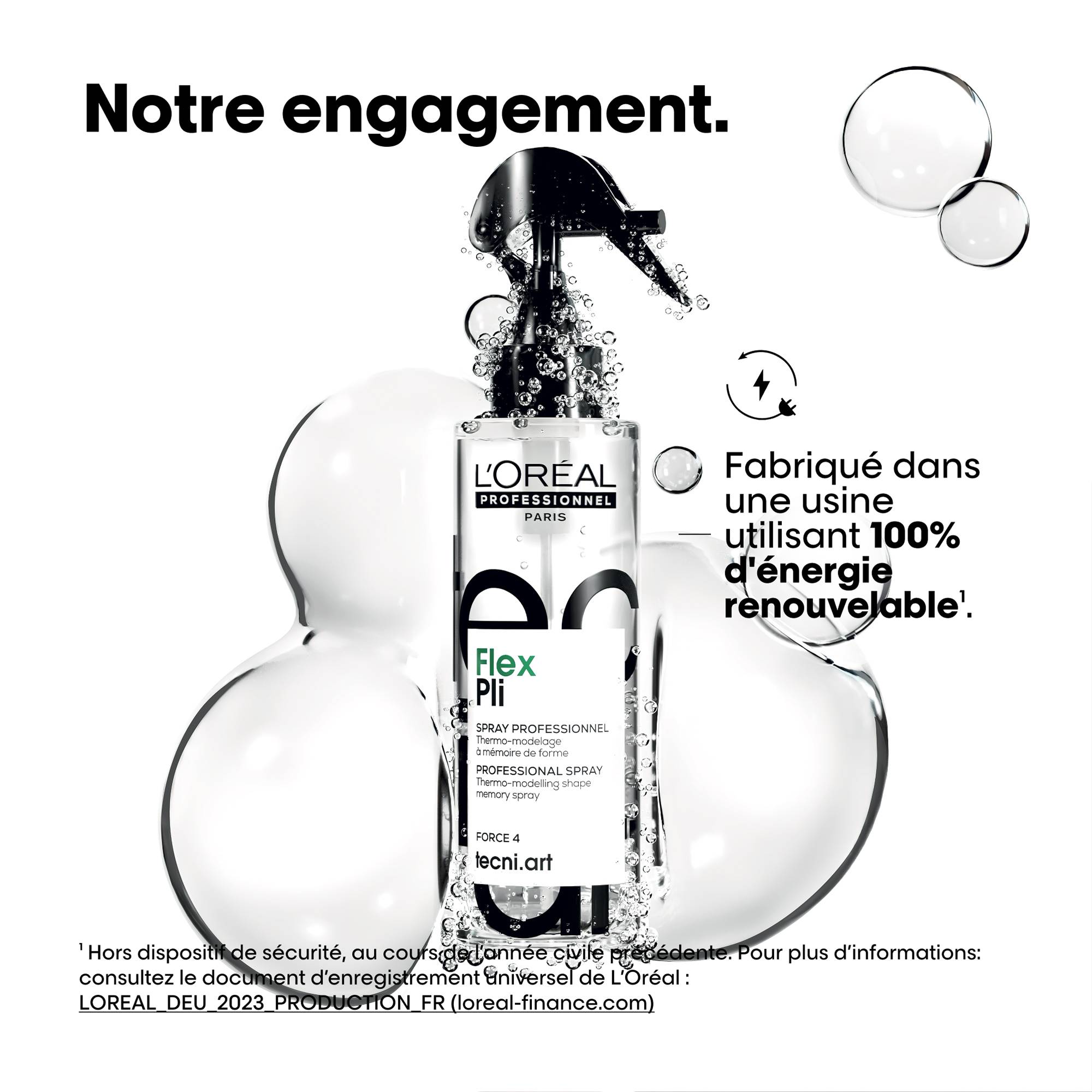 Spray thermo-modelant Flex Pli Tecni.Art / 190ml