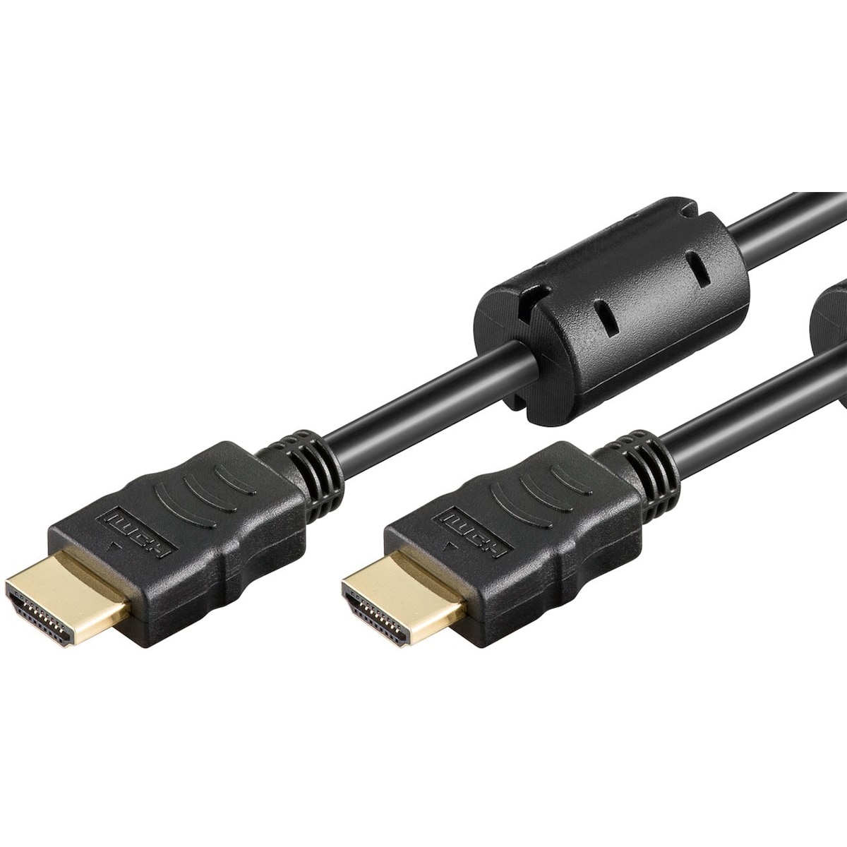 Høyhastighets HDMI™-kabel med Ethernet (Ferrit)