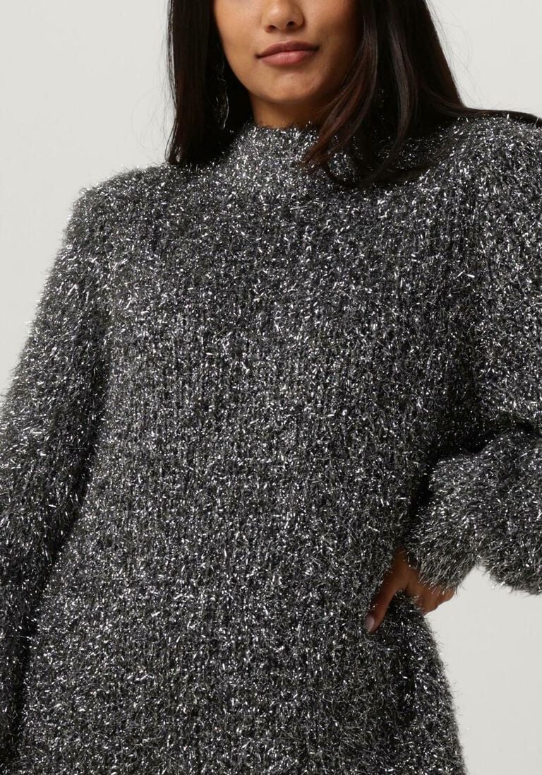 FABIENNE CHAPOT zilveren fabienne chapot mini jurk kitty dress