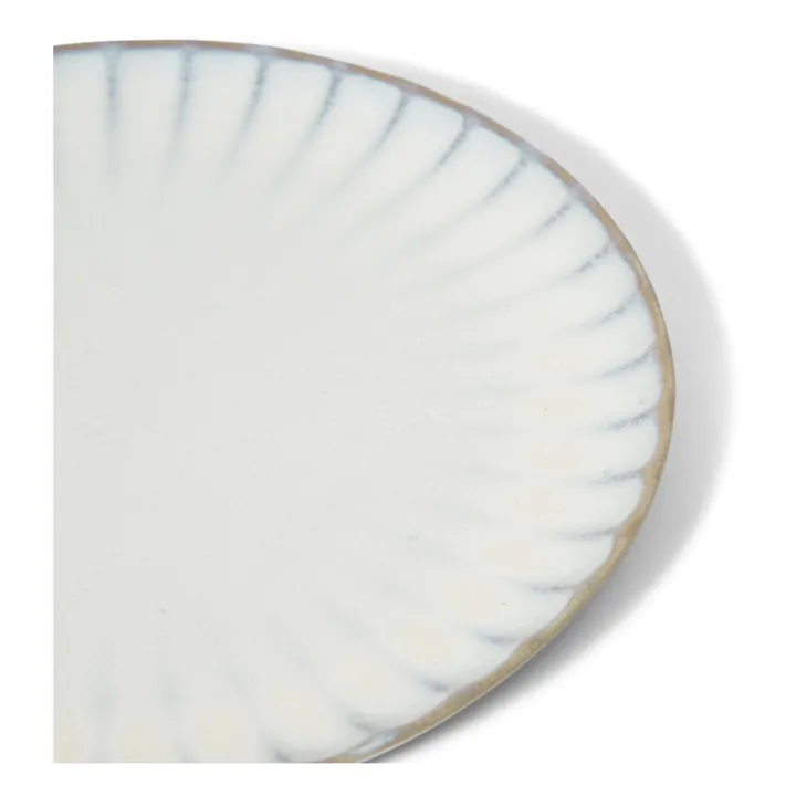 Serax Assiette Inku en grès - Sergio Herman | Blanc