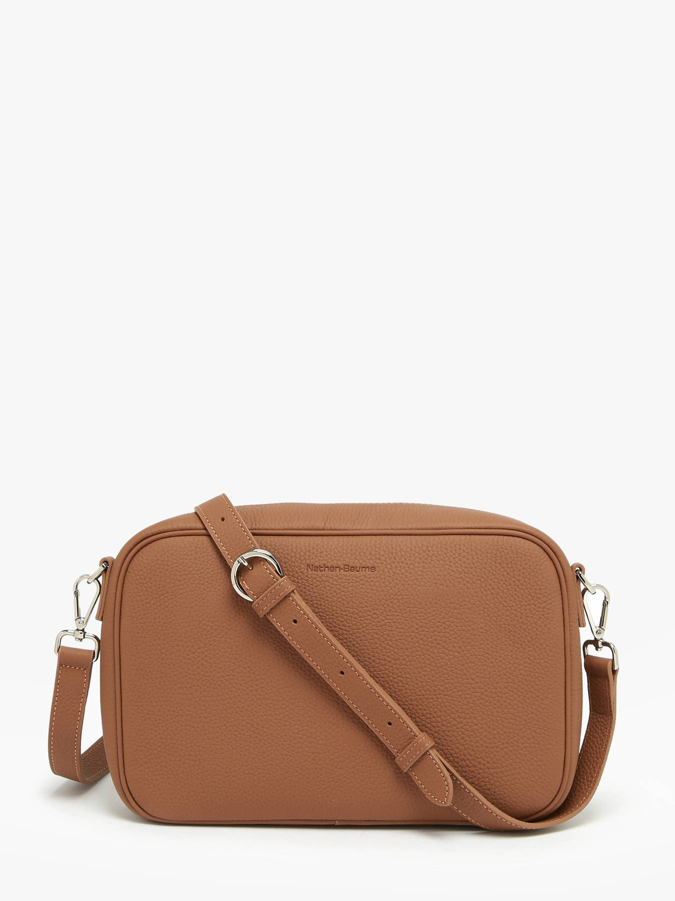 Sac bandoulire Racing cuir NATHAN BAUME