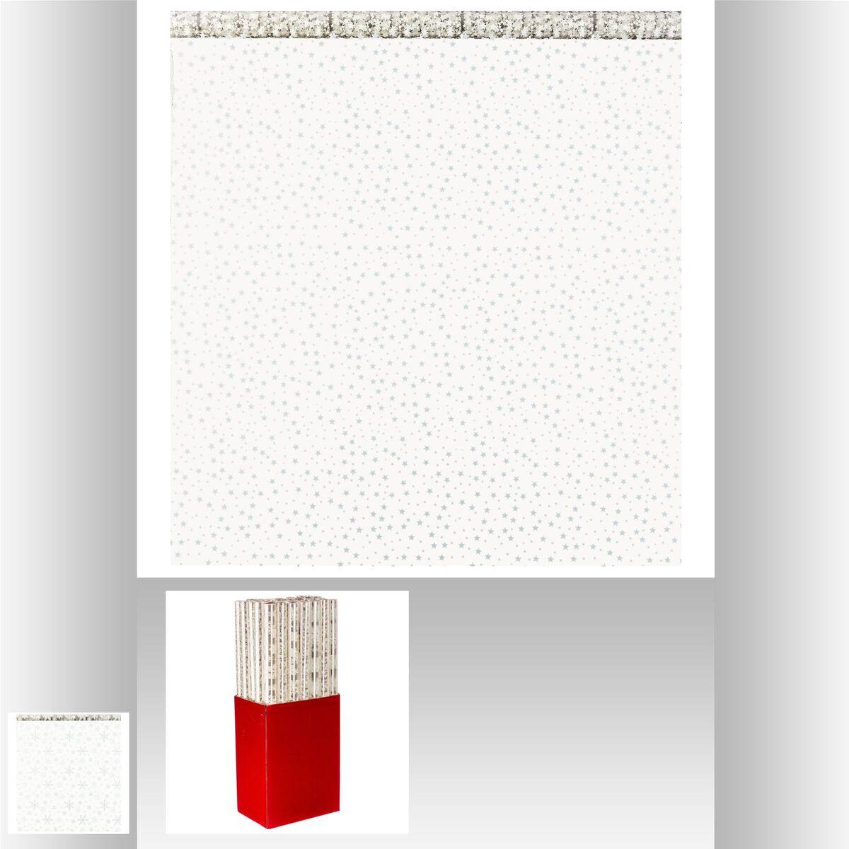 PAPIER CADEAU TRANSPARENT IMPRIME 500X70CM