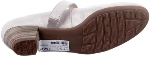 Gabor beige 66.139.14 H - maat 9 bandschoen beige - maat 9 Calandschoen