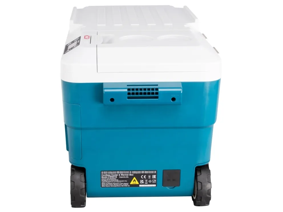 Makita CW001GZ - Transportabelt køleskab/fryser - bærbar - bredde: 34.1 cm - dybde: 66.3 cm - højde: 37.2 cm - 20 liter