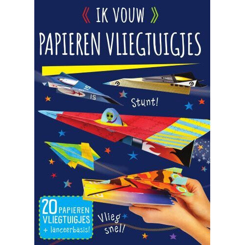 Standaard uitgeverij (ik vouw) papieren vliegtuigjes