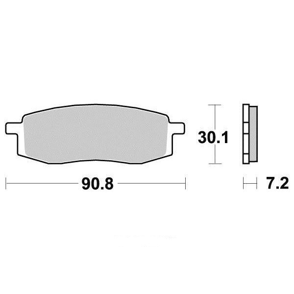 Sifam - Plaquettes de frein S1241N