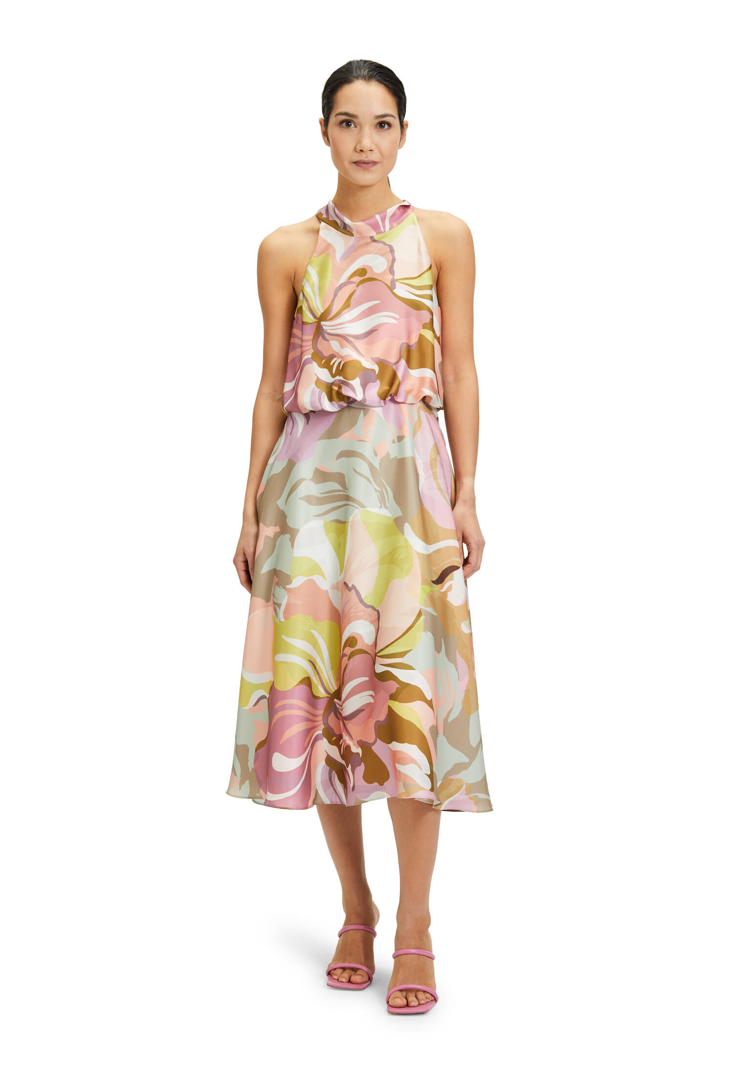 Vera Mont| Damen Cocktailkleid mit Stehkragen