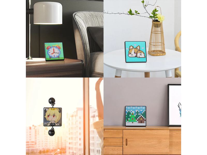 Divoom Pixoo-Max 32 X 32 Pixel Art LED Display Programmierbarer Pixel Art LED-Bildschirm