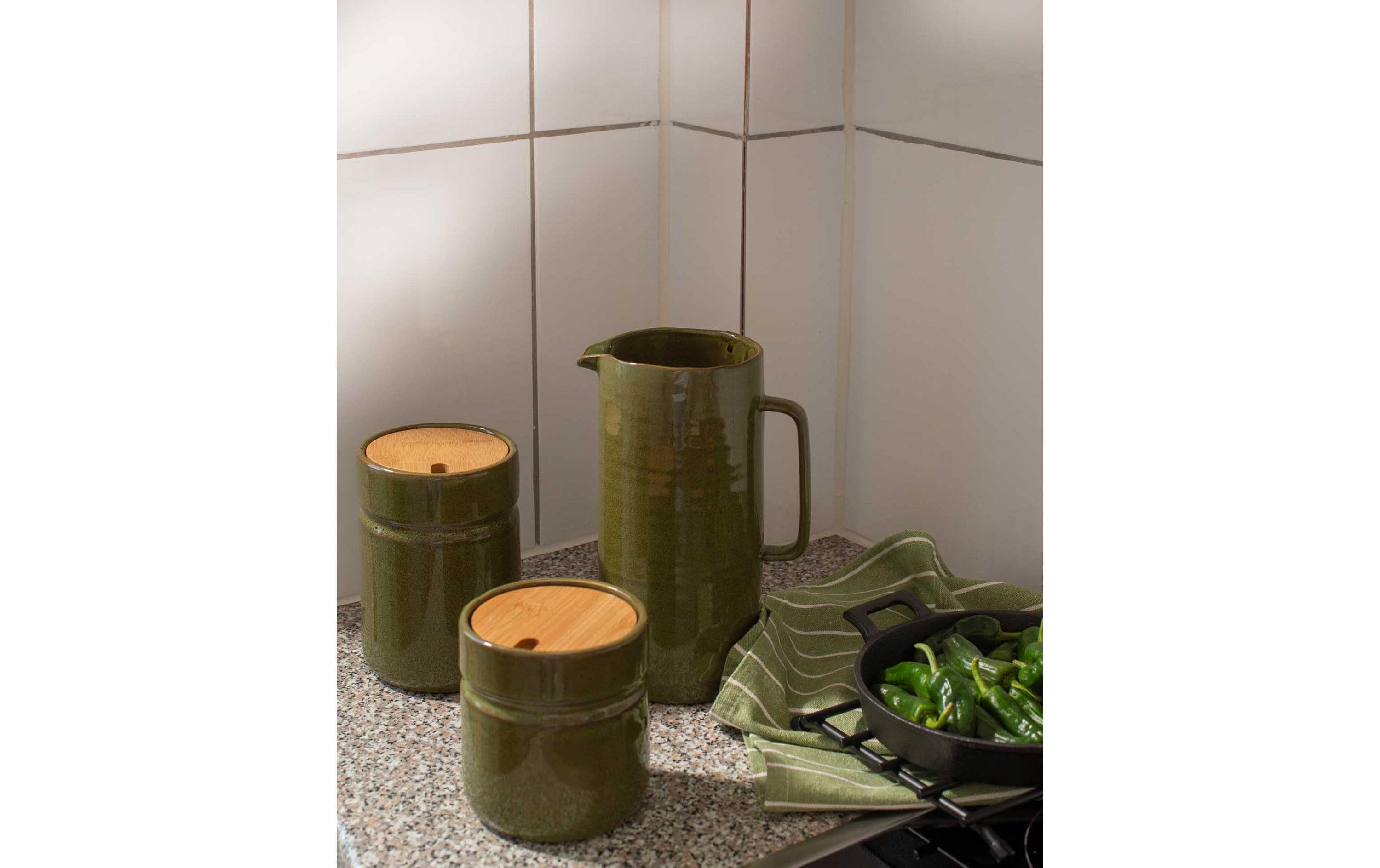 Krug Costal 1.6 l, OlivgrünKanne aus Keramik