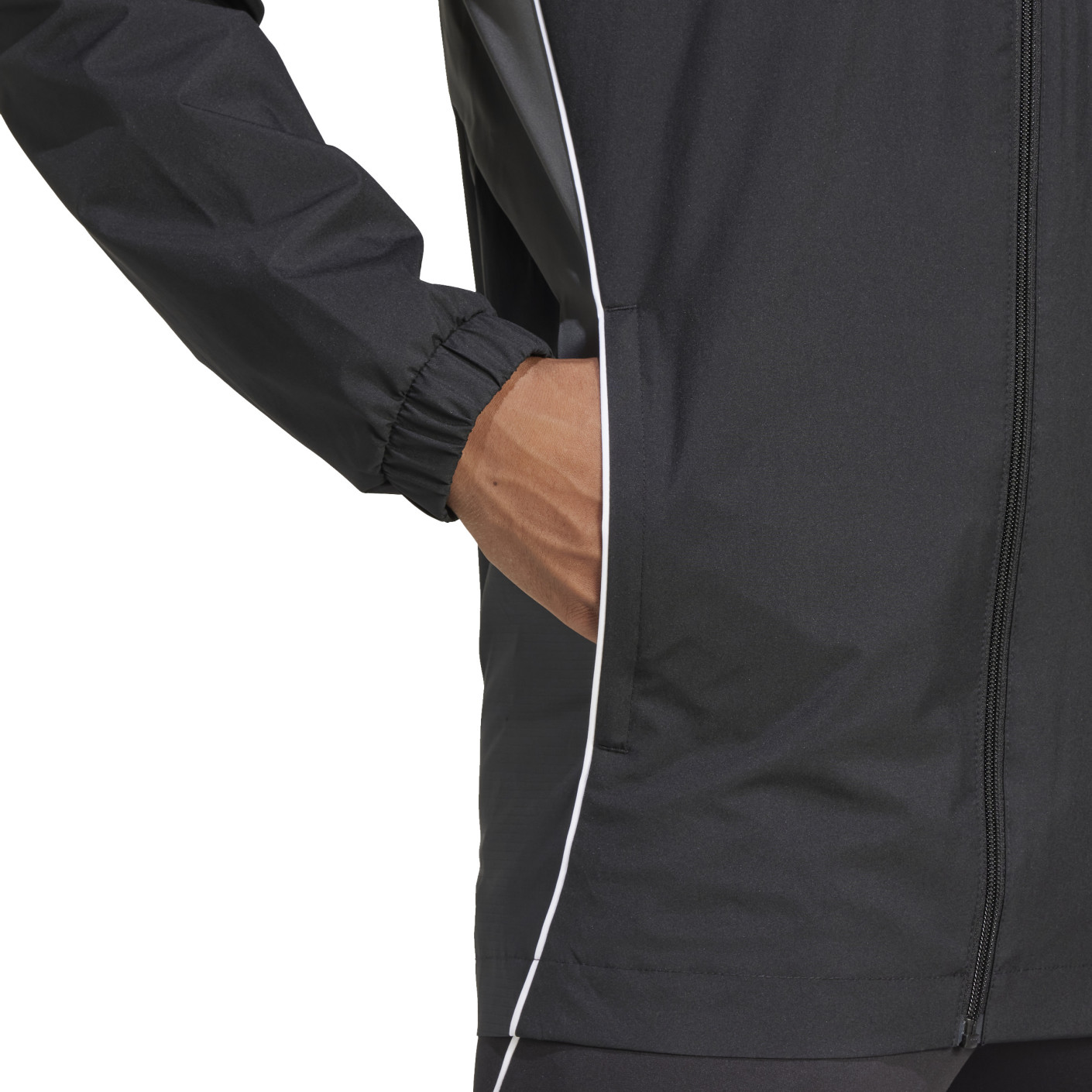 Adidas Tiro 25 Competition Allweather Jack Zwart Grijs
