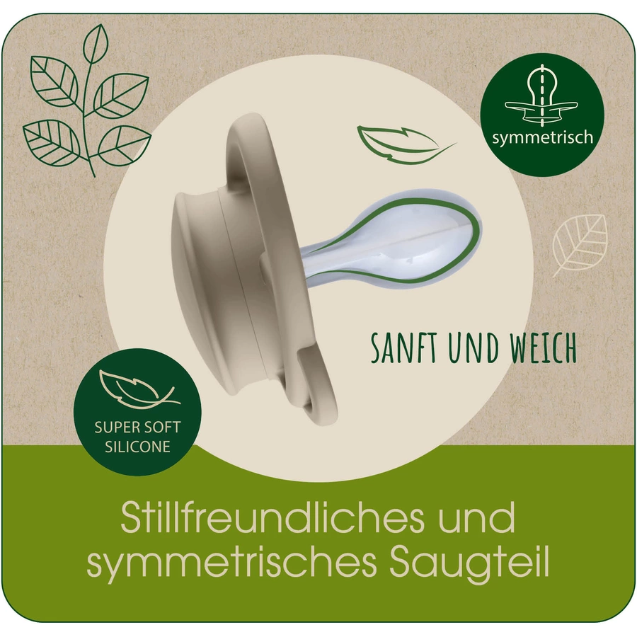 nip® Schnuller My Butterfly Green Special Edition, Größe 2 (5-18 Monate), Oma & Opa  Frechdachs