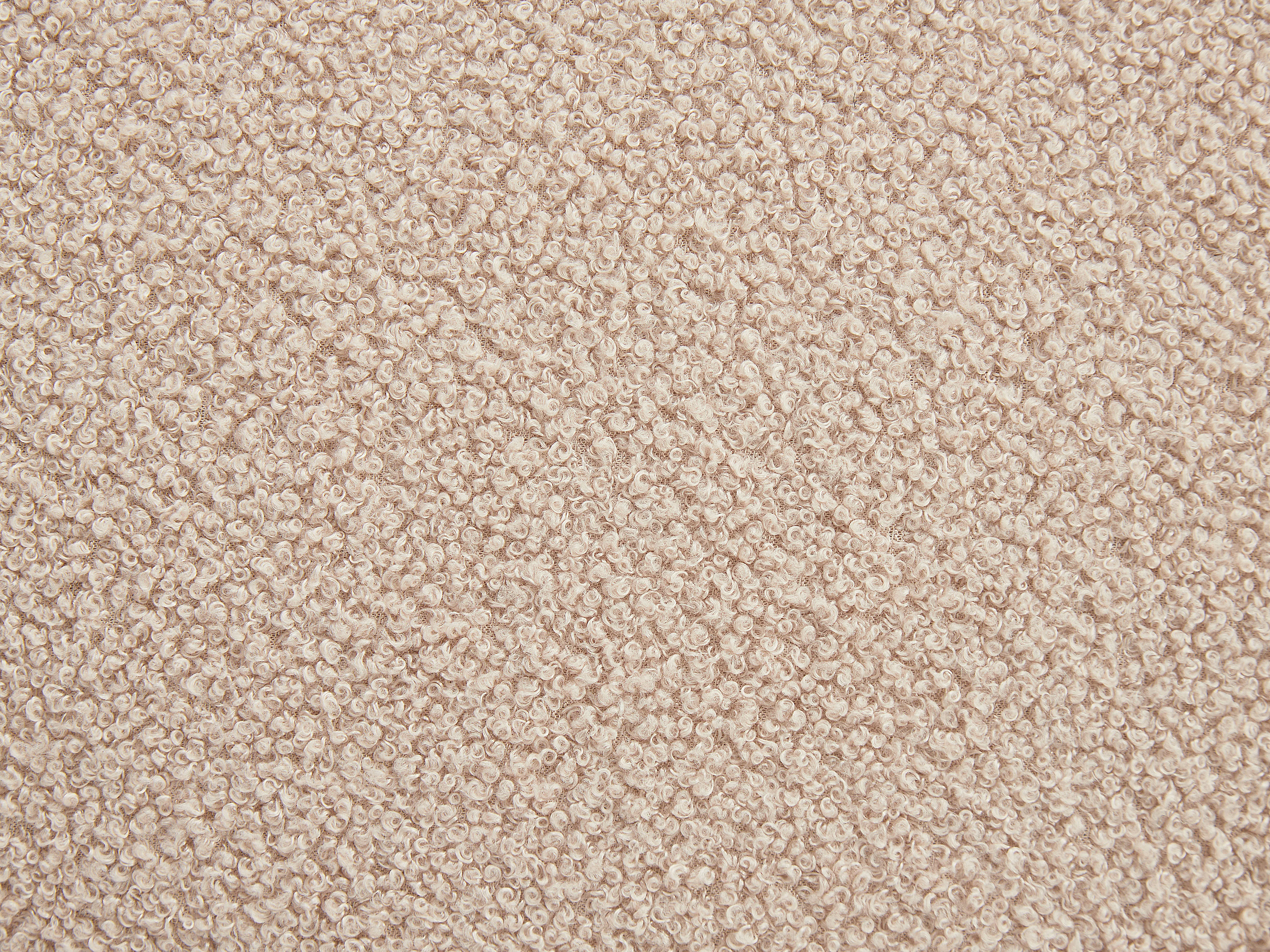 Chaise longue CHINON Bouclé Beige