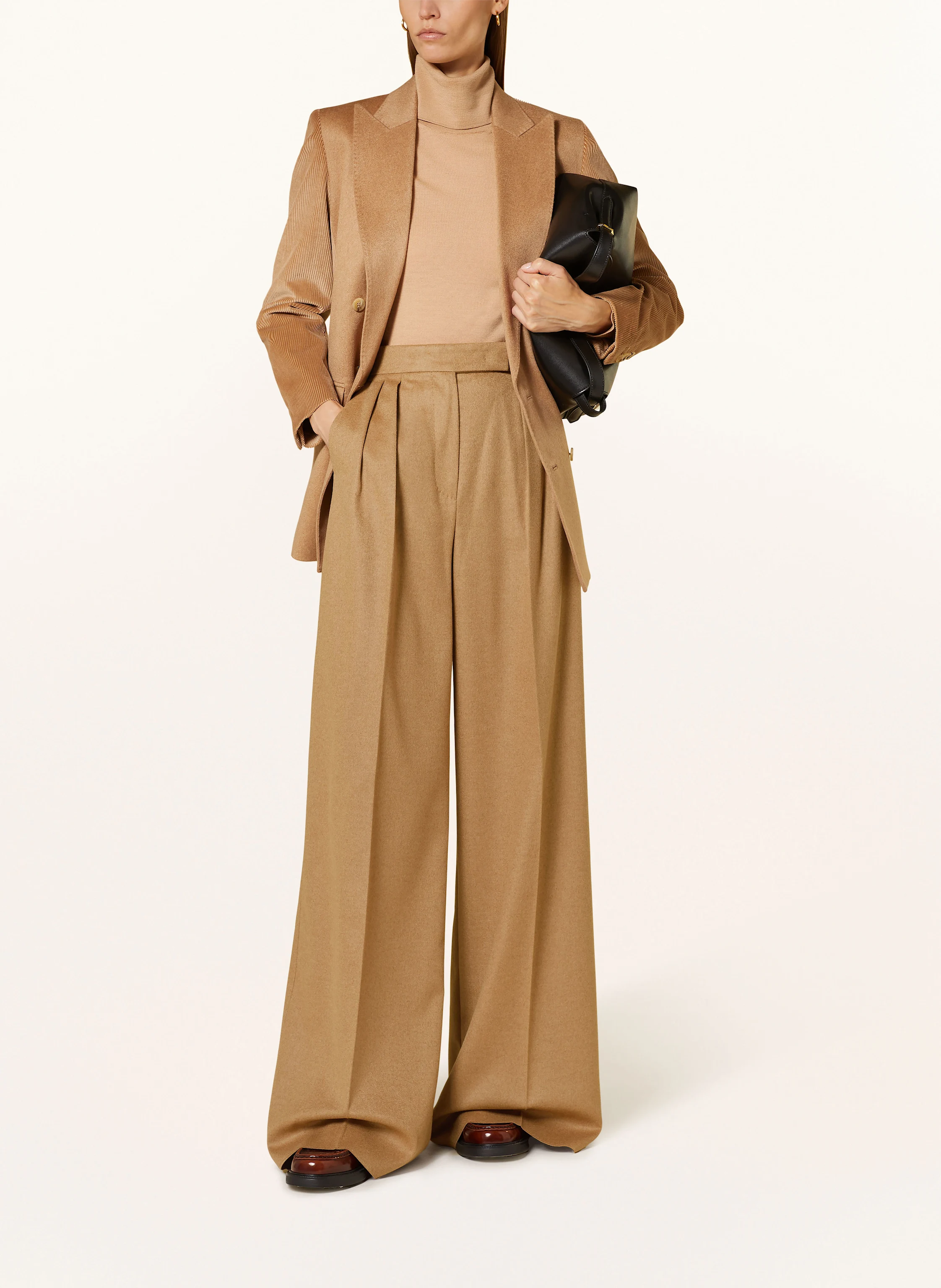 Max Mara Marlenehose FAGUS aus Kamelhaar