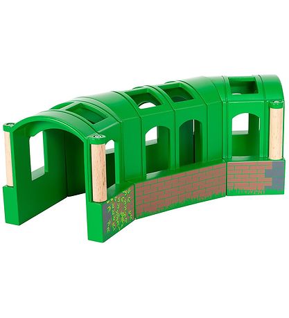 BRIO WoRød Fleksibel Tunnel -  Grøn 33709