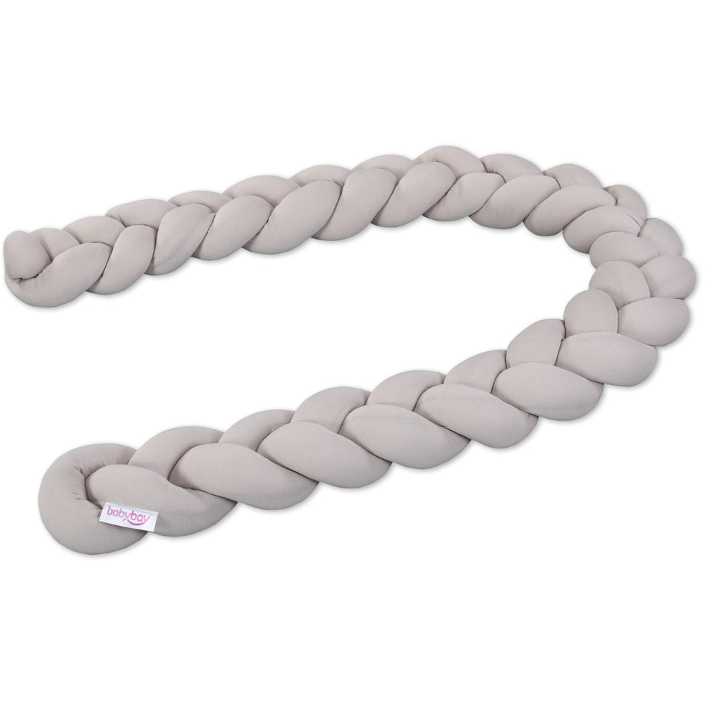 Køb babybay ® Flettet Sengerand Beige 200 Cm