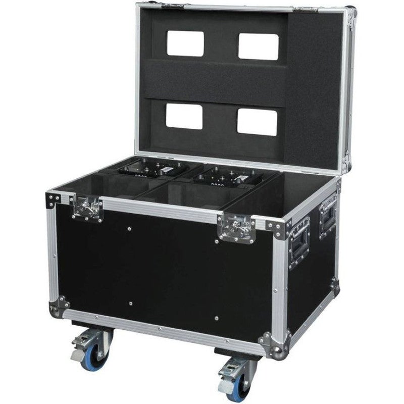 DAP D7049 flightcase voor 4x Shark Spot/Wash/Zoom/Combi