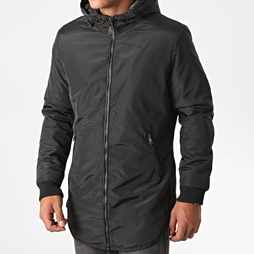 Parka Capuche Noir