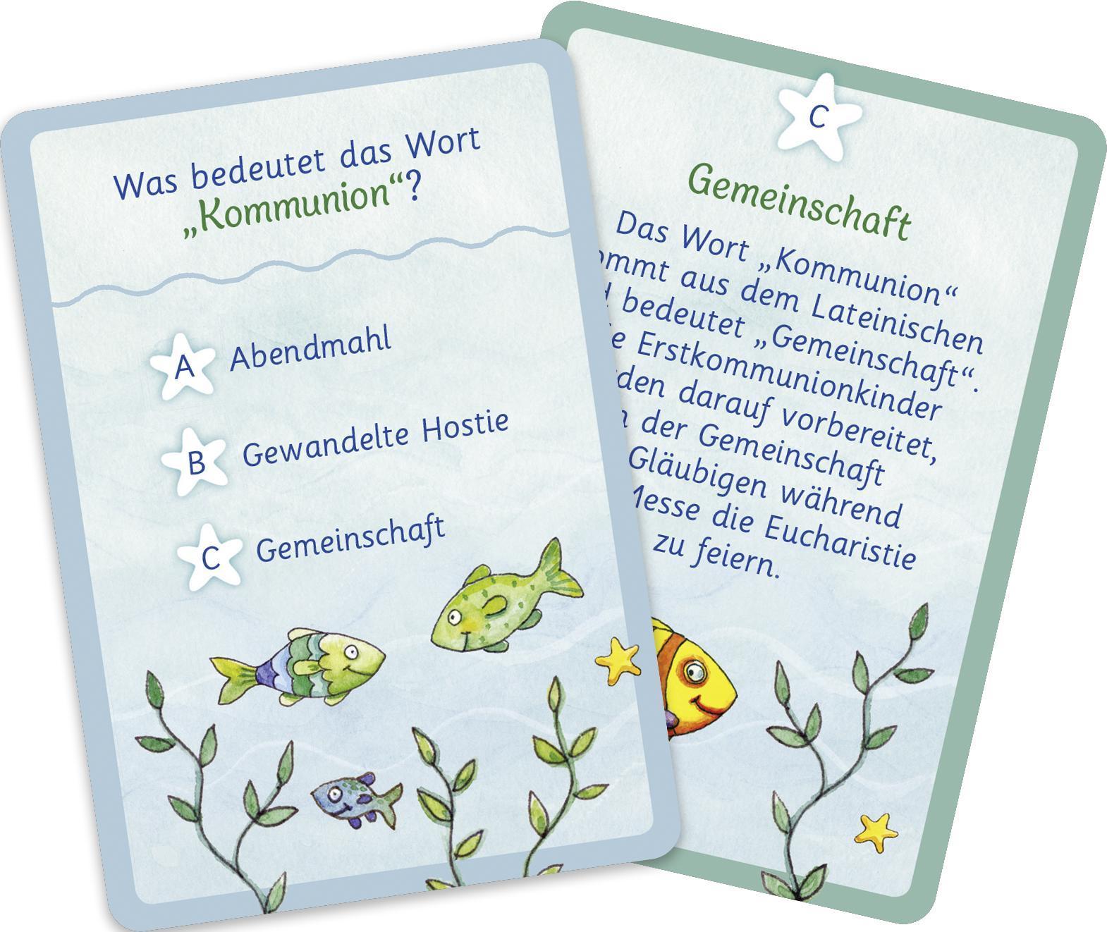 Der Wunschfisch. 50 x Spiel- und Rätselspaß zur Erstkommunion