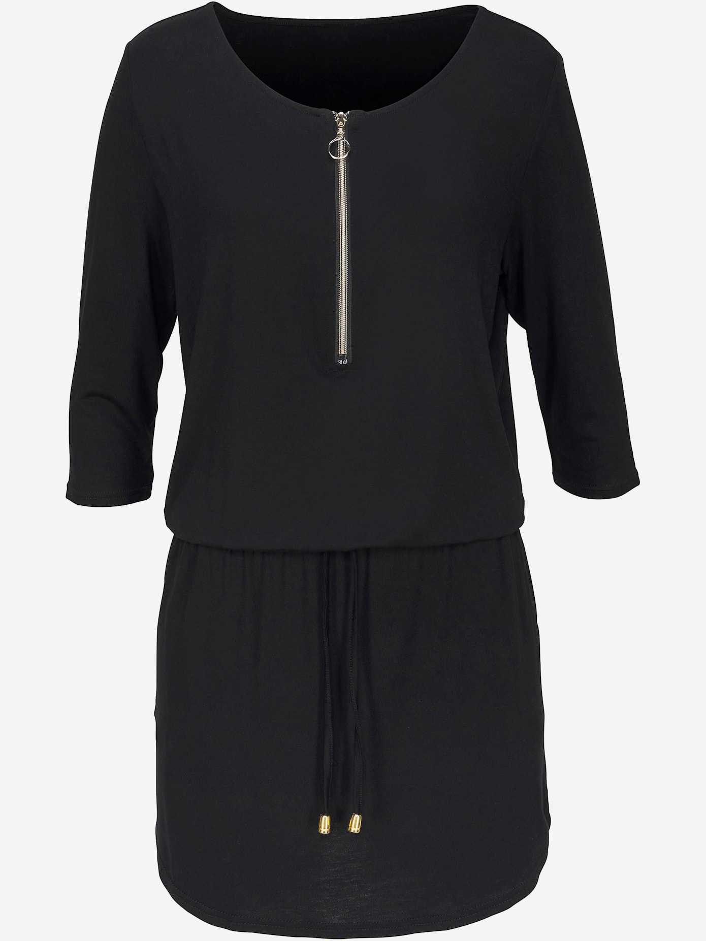 Robe en jersey avec manches 3/4