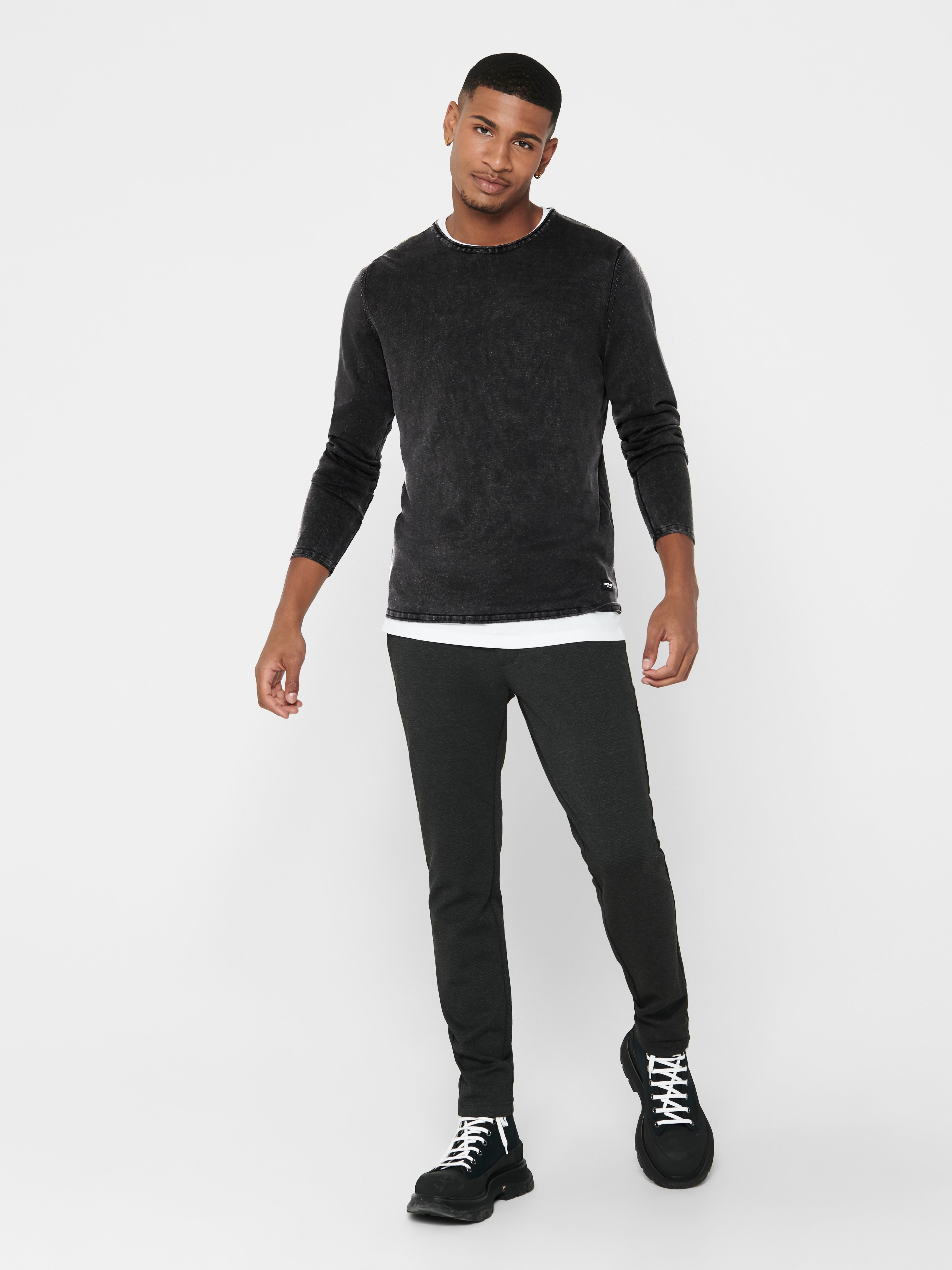 ONSGARSON Pullover Black