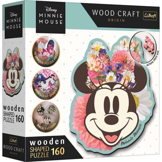 Minnie Mouse - Holz-Formpuzzle - 160 Teile