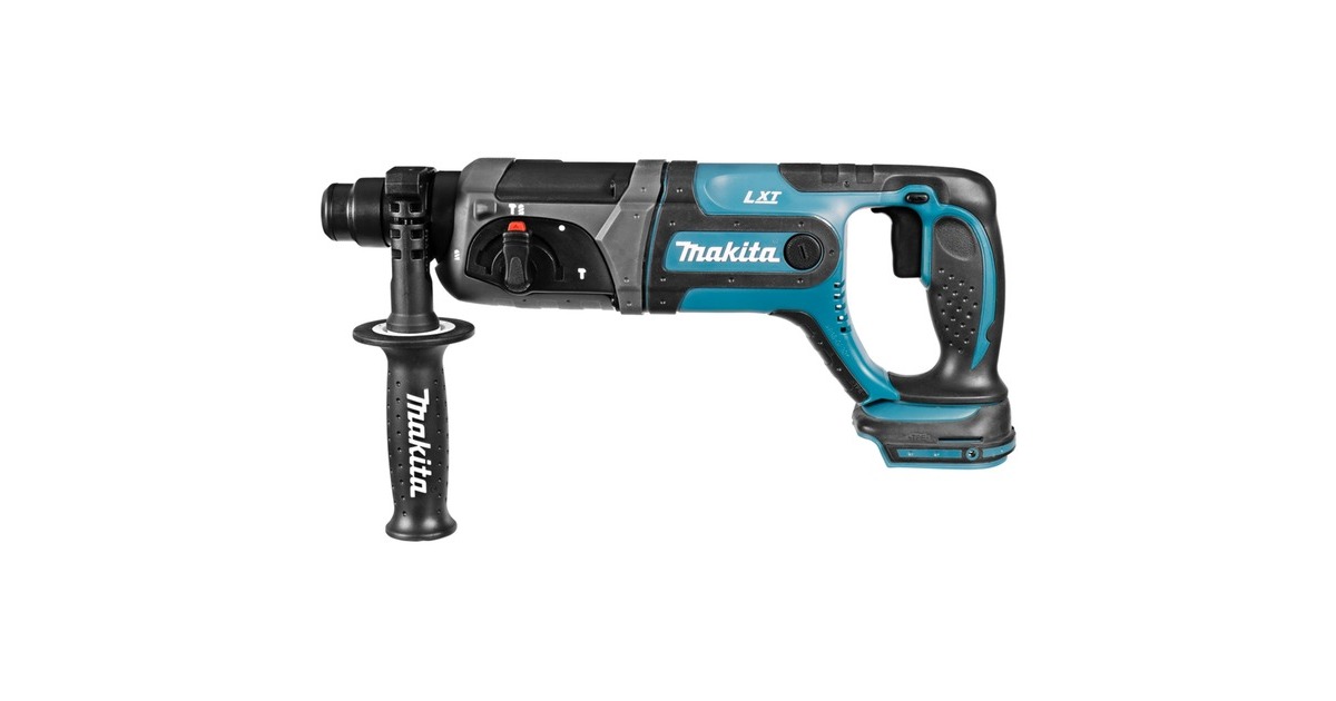 Makita18 V Combihamer DHR241ZJ boorhamer  (Blauw/zwart, zonder accu's en lader | in Mbox)
