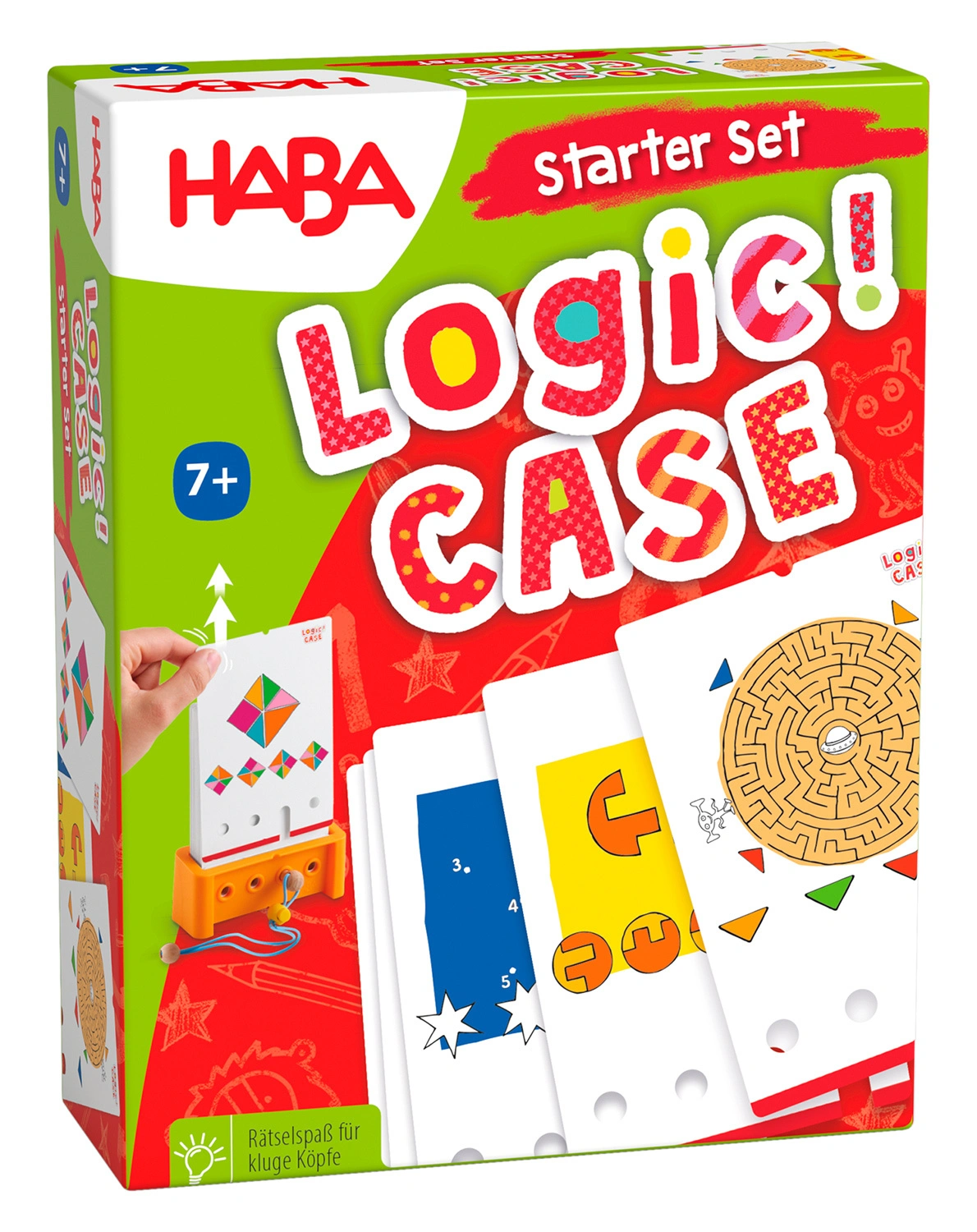 Rätselspiel LOGIC! CASE - STARTER SET in bunt