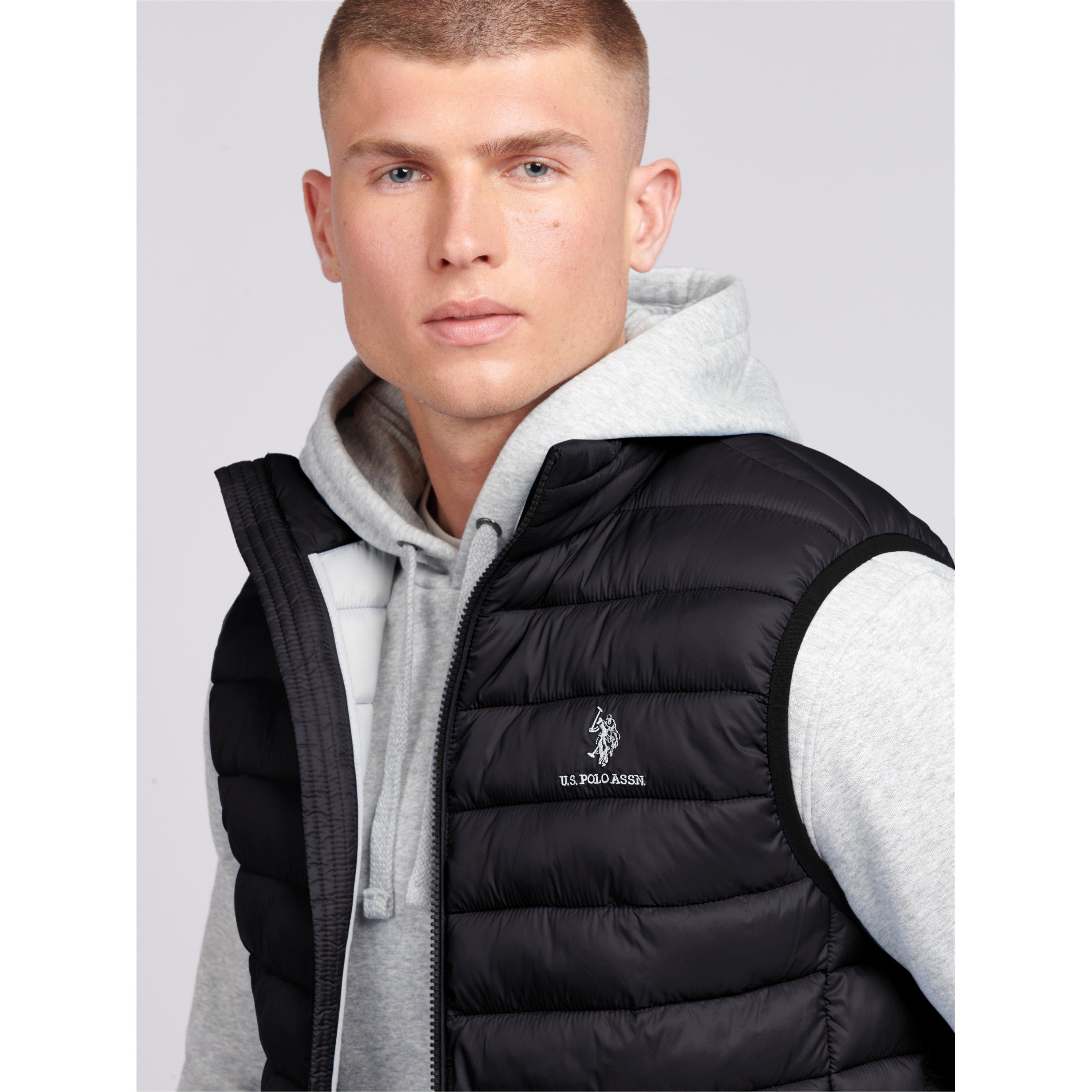 US Polo Assn USPA Bound Quilted Gilet Sn00
