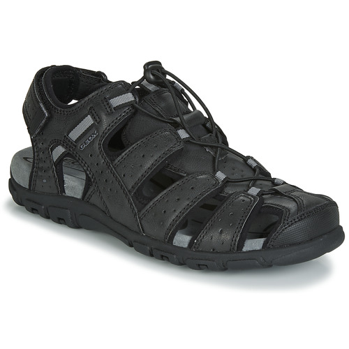 Geox - UOMO SANDAL STRADA Negro