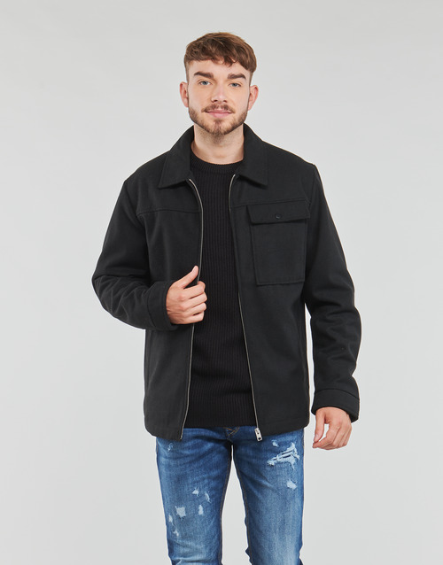 Jack & Jones - JJJOHNSON WOOL JACKET Negro