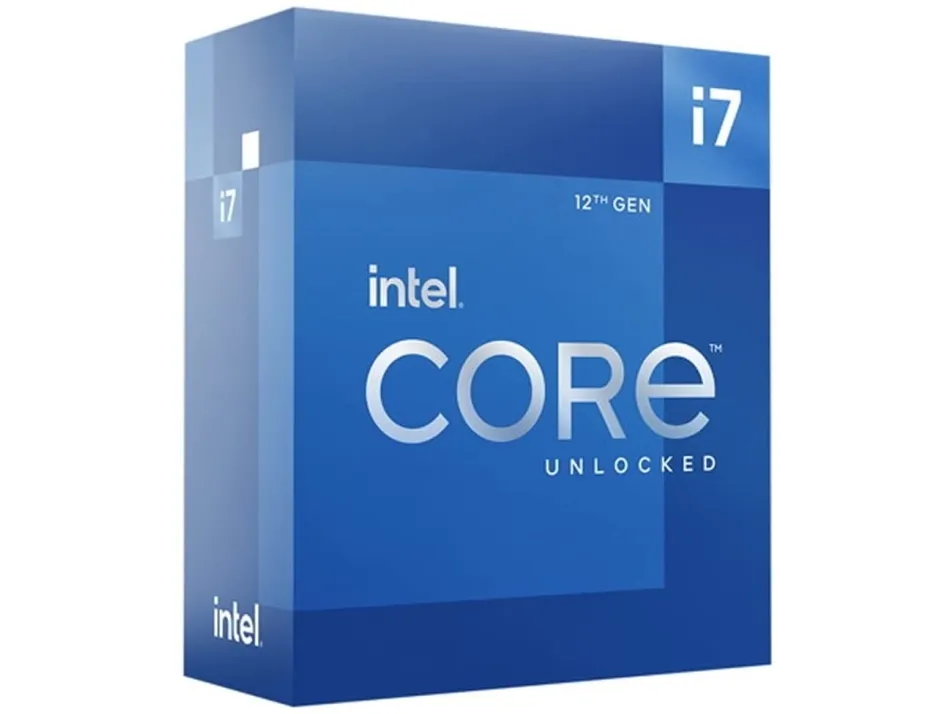 Intel Core i7 12700K - 3.6 GHz - 12-core - 20 tråde - 25 MB cache - LGA1700 Socket - Kasse (uden køler)
