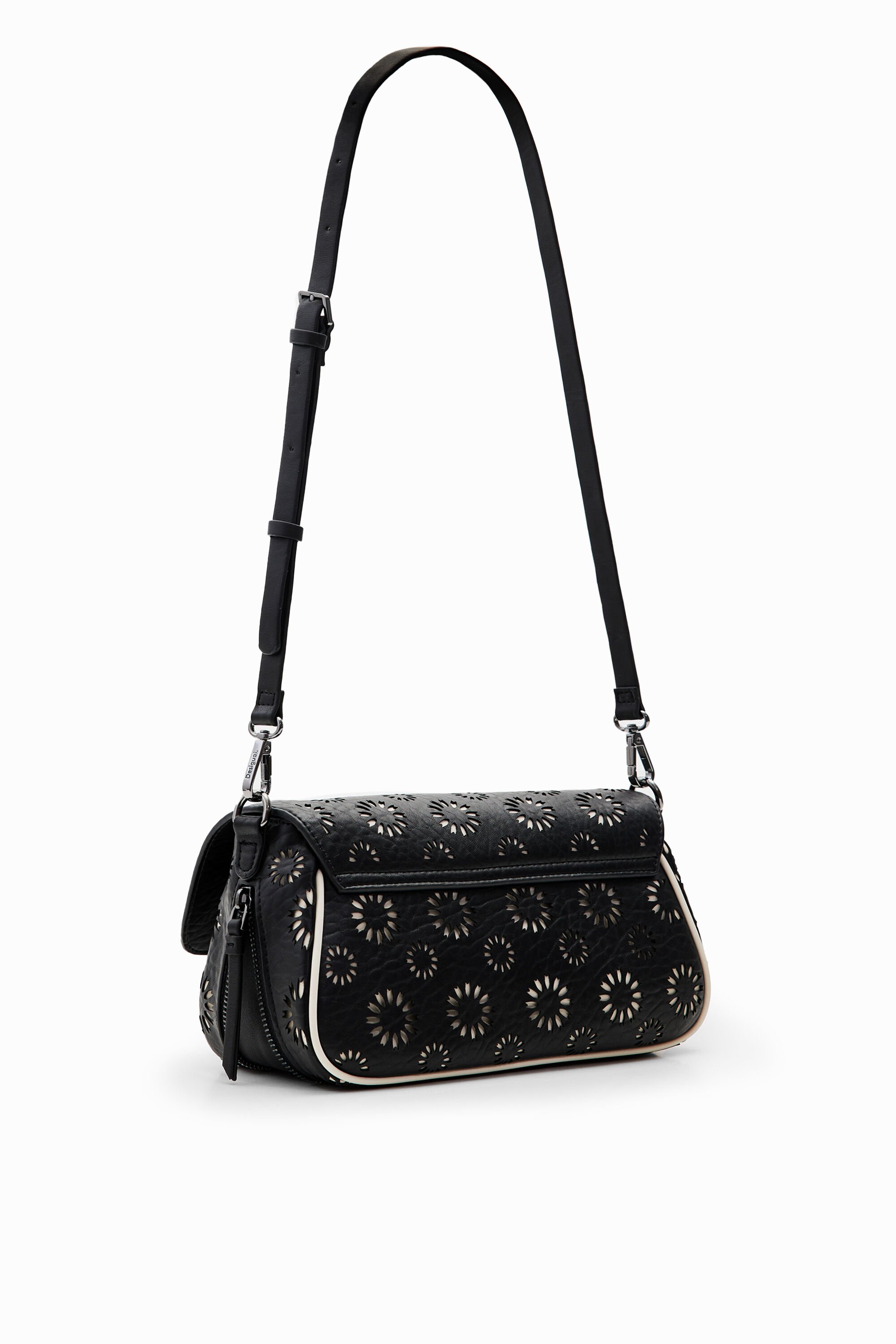 Sac à bandoulière moyen estampé