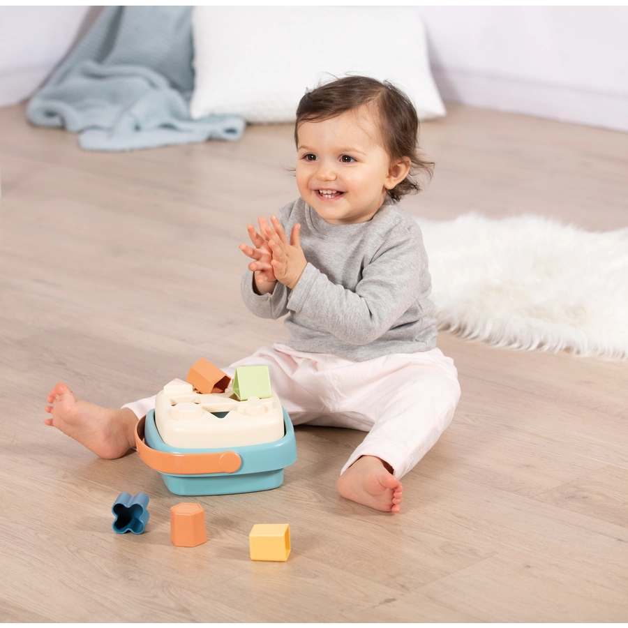 Smoby Green Formensteckspiel Korb aus Biokunststoff