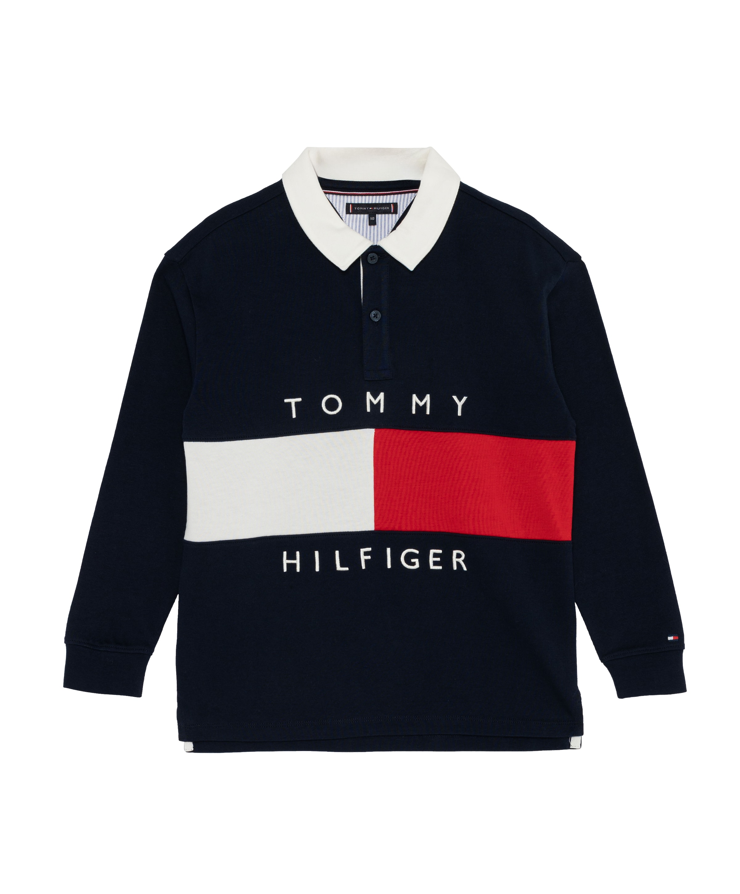 Tommy Hilfiger Jongens polo blauw