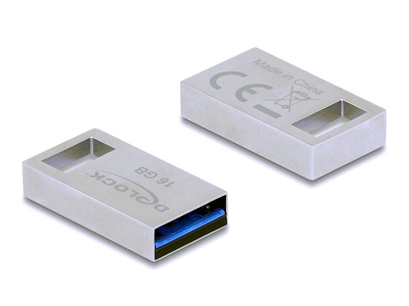 Delock USB-Stick 3.2 Gen 1 16 GB Delock USB 3.2 Gen 1 Speicherstick 16 GB – Metallgehäuse