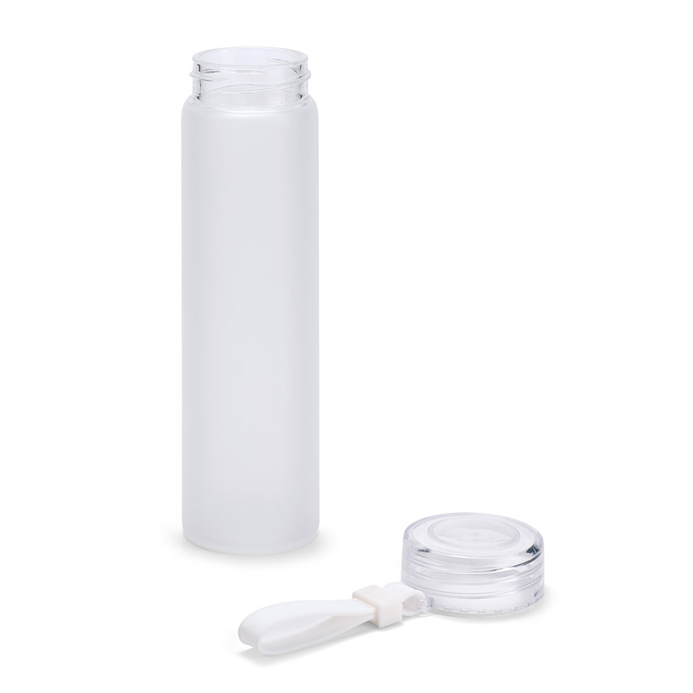 hi!dea 94669 - Bouteille en verre borosilicate et bouchon en AS 470 mL