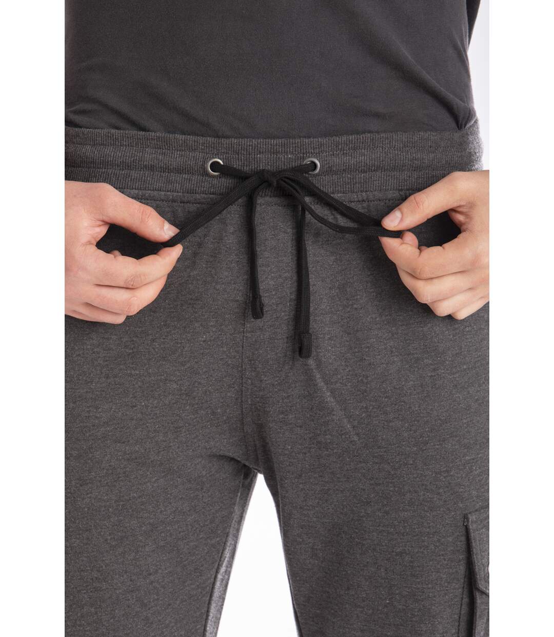 Pantalon de détente battle en molleton KINAN GRIS