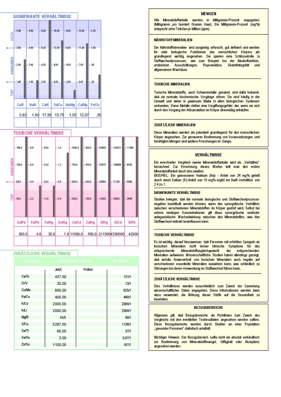 Verisana Haarmineralanalyse