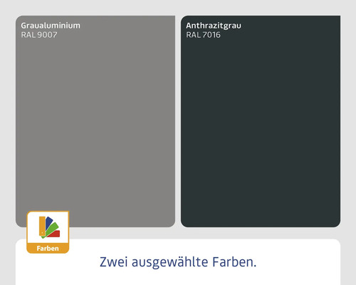 Hörmann EcoStar Elegant 1620 tuinbox, RAL7016, 166 x 87 x 72,5 cm, metaal, grijs