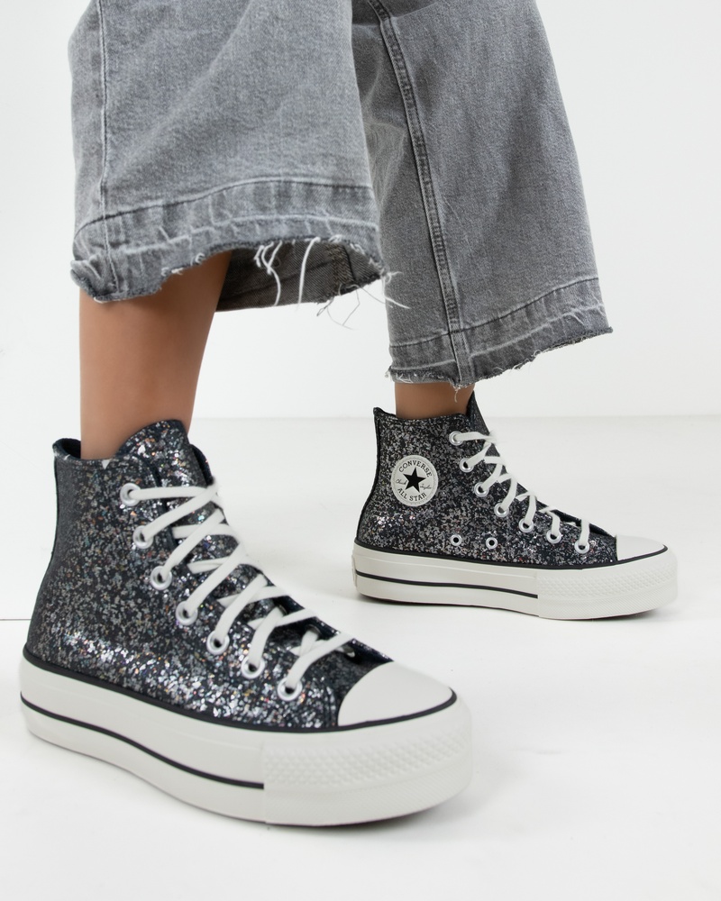 Converse Chuck Taylor All Stars Lift Hoge sneakers  - zwart