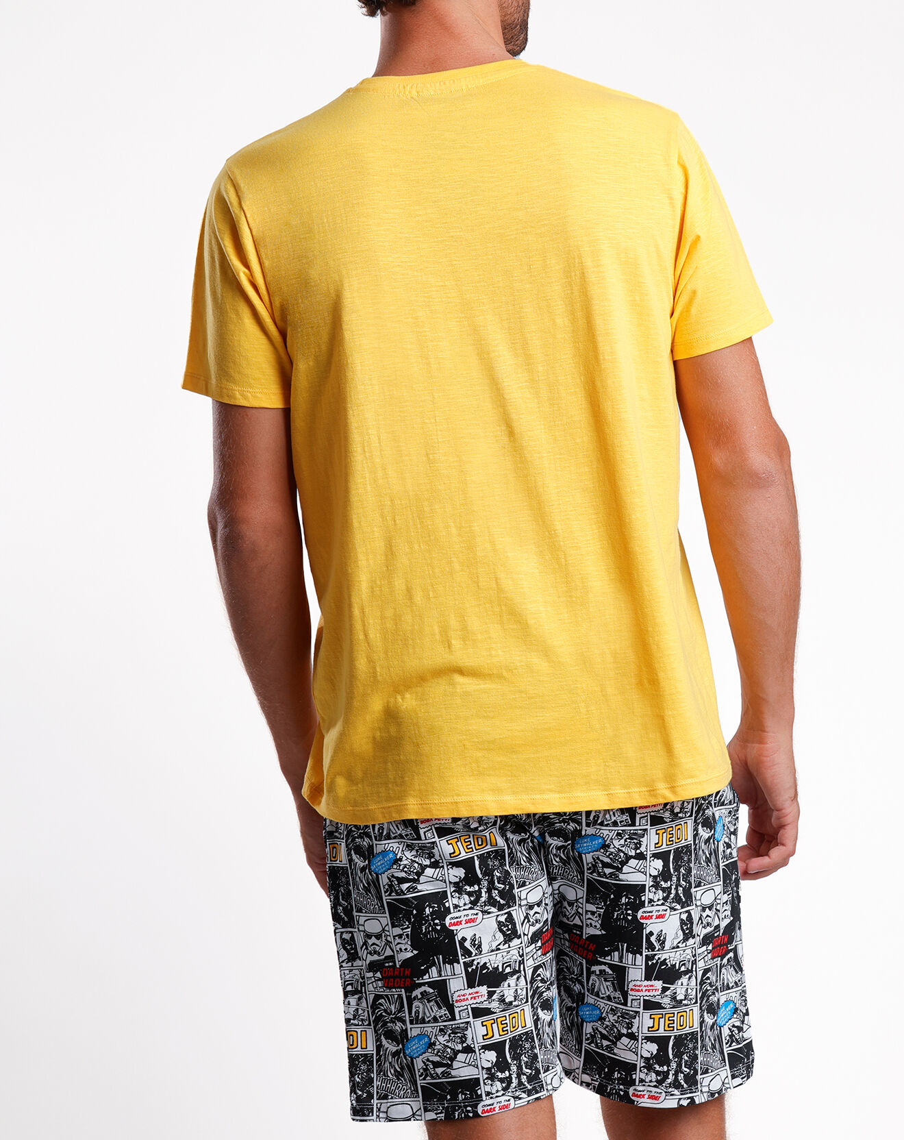 Star Wars Pyjama T-Shirt & Short Pacôme jaune/noir