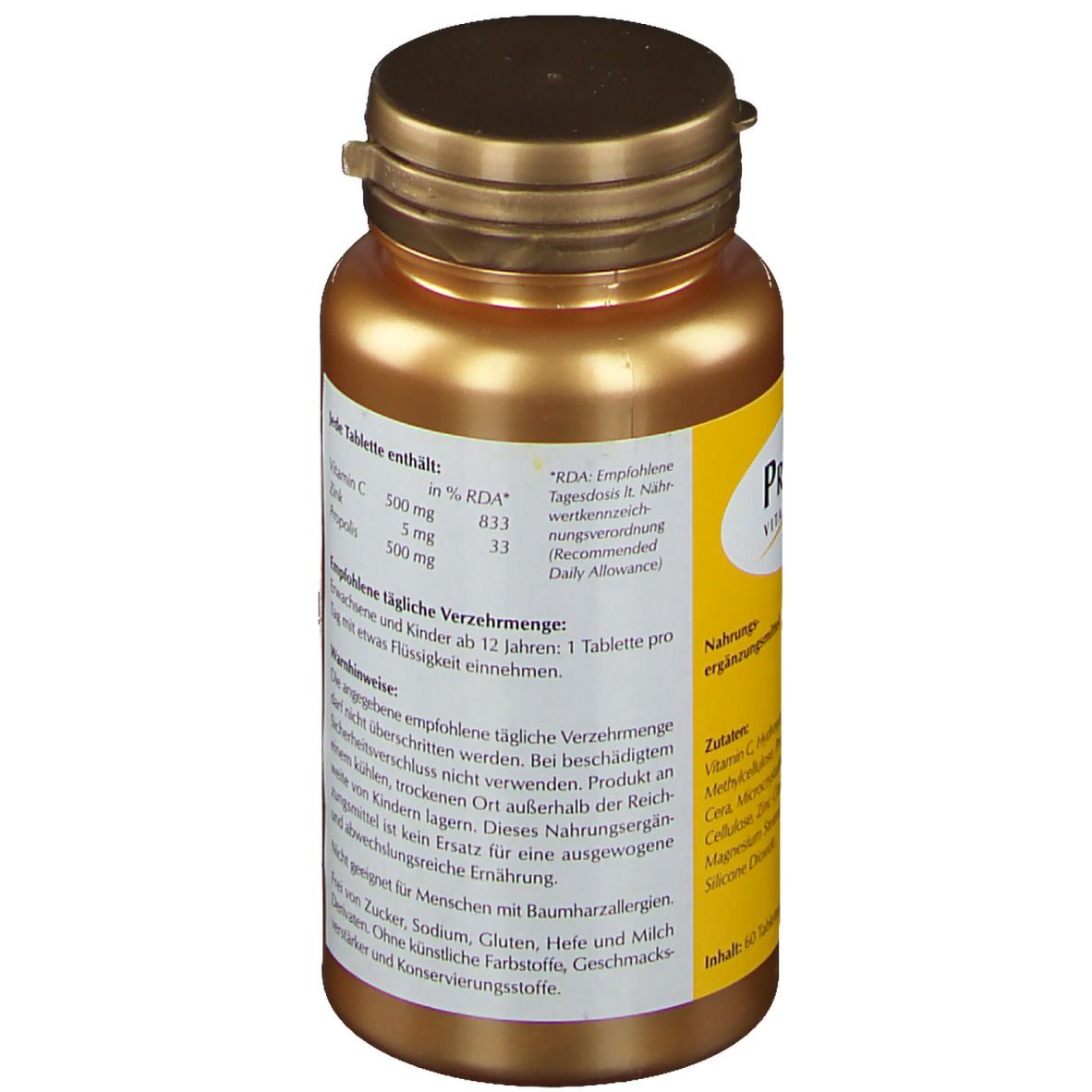Propolis Vitamin C + Zink