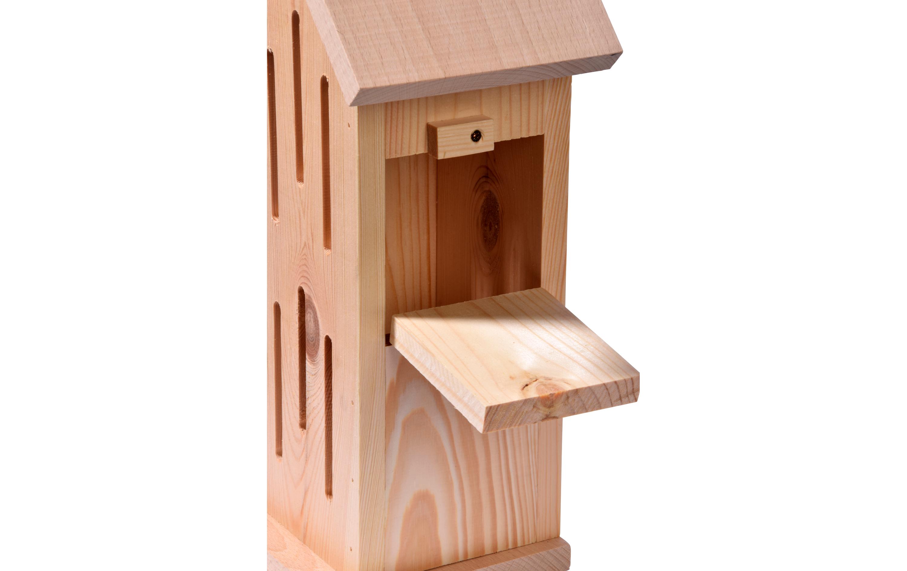 Schmetterlingshaus Sonnenfalter Natur, 23 x 14 x 38 cmInsektenhotel mit Standfuss